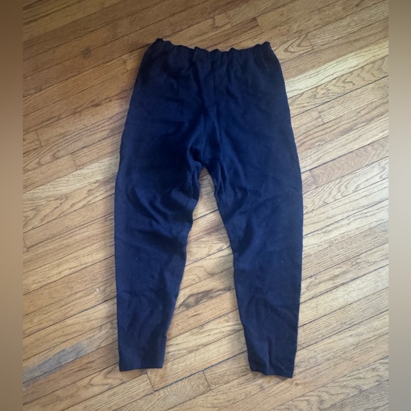 James Street Co Knit Jogger Navy Leggings - Picture 4 of 4